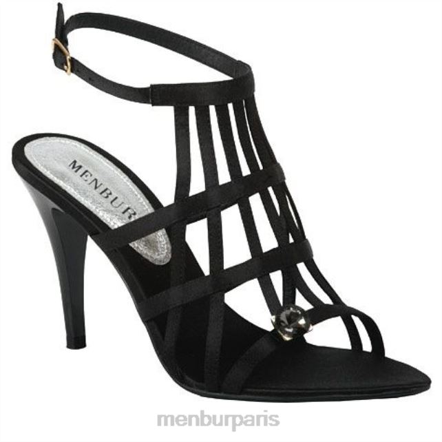 Menbur femmes réel DVZ862330 chaussure de mariée noir