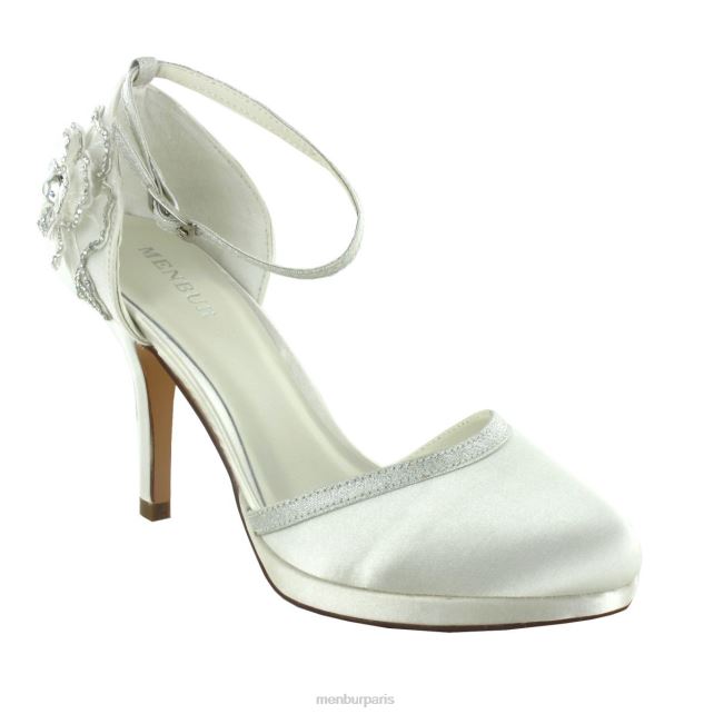 Menbur femmes rocio DVZ862378 chaussure de mariée blanc