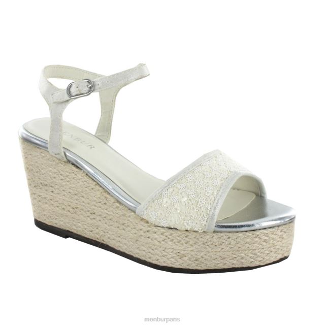 Menbur femmes sarama DVZ862467 chaussure de mariée blanc