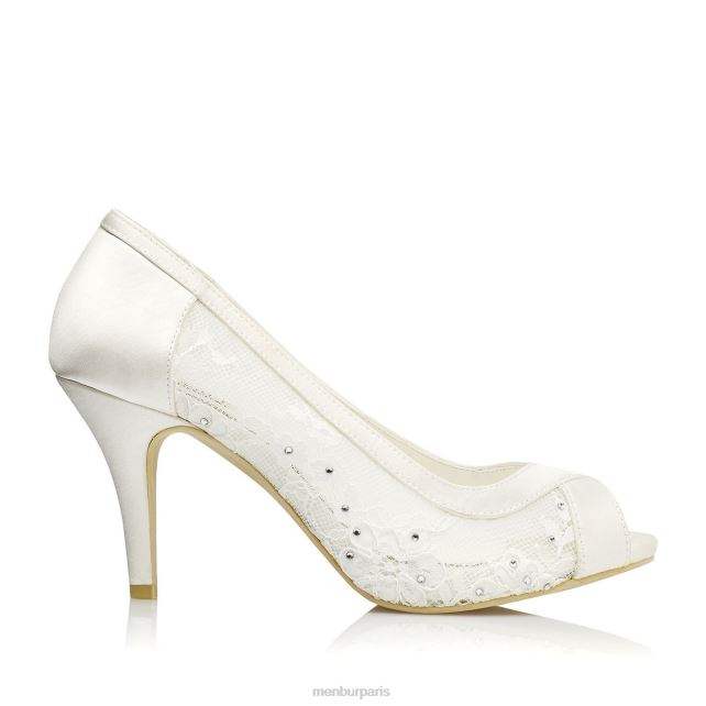 Menbur femmes victoria DVZ862354 chaussure de mariée blanc