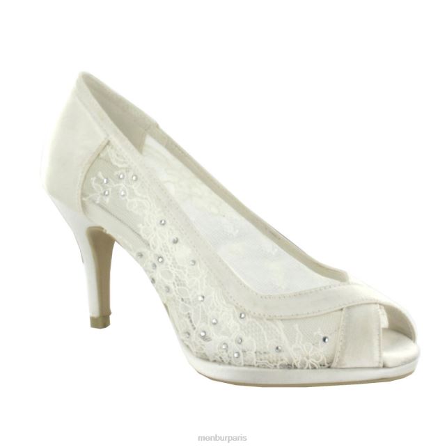 Menbur femmes victoria DVZ862354 chaussure de mariée blanc