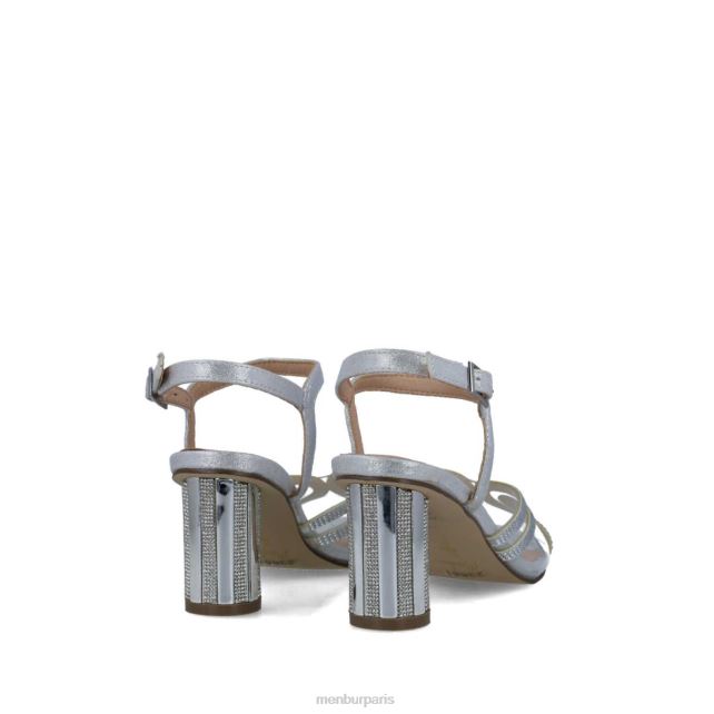 Menbur femmes Carine DVZ862669 des sandales argent