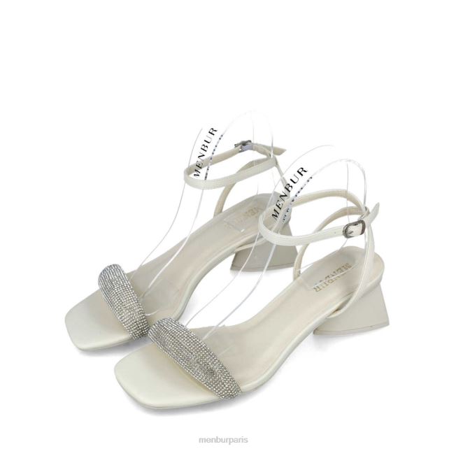 Menbur femmes Lynx DVZ862758 des sandales blanc