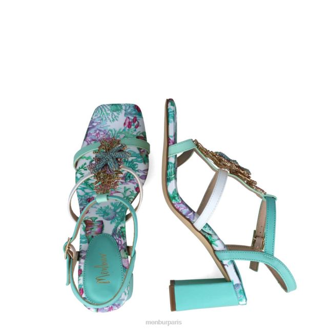 Menbur femmes Régule DVZ862589 des sandales bleu moyen