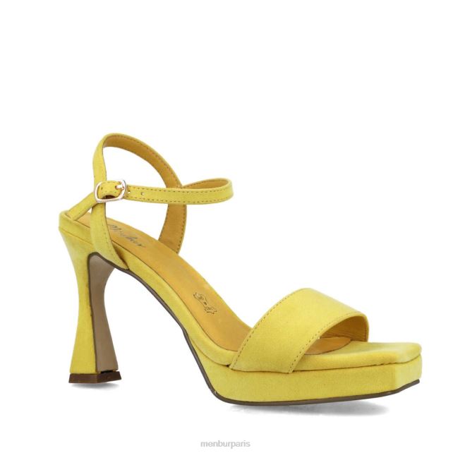 Menbur femmes Vierge DVZ862532 des sandales jaune