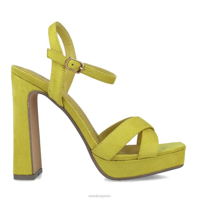 Menbur femmes Vierge DVZ862639 des sandales jaune