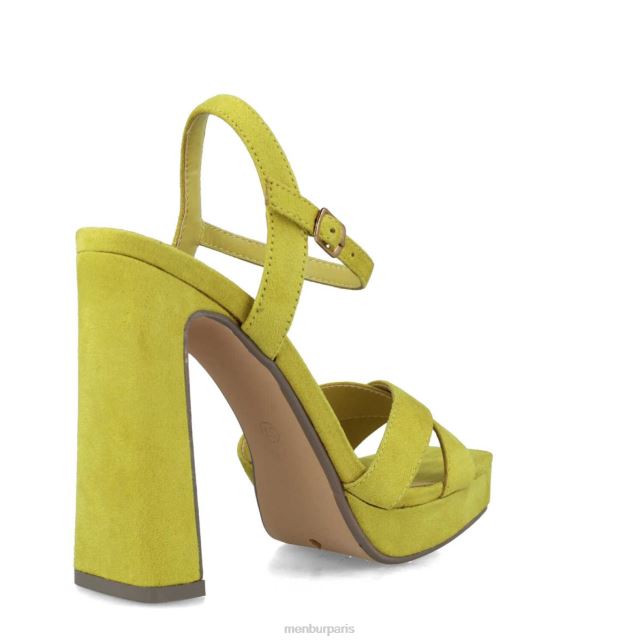 Menbur femmes Vierge DVZ862639 des sandales jaune