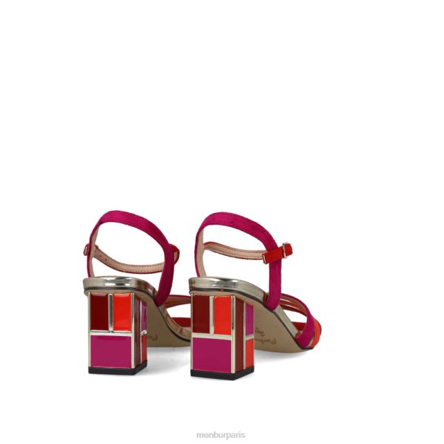 Menbur femmes ankaa DVZ862823 des sandales rouge