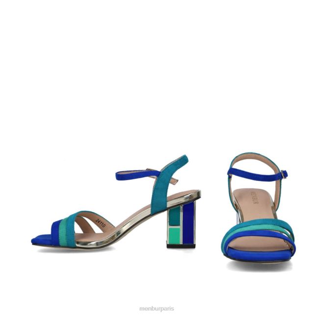 Menbur femmes ankaa DVZ862824 des sandales bleu moyen
