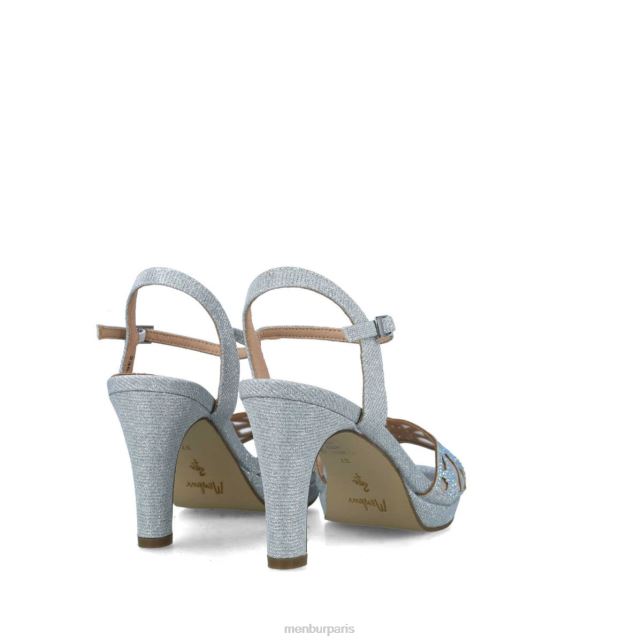 Menbur femmes apus DVZ8615 des sandales argent