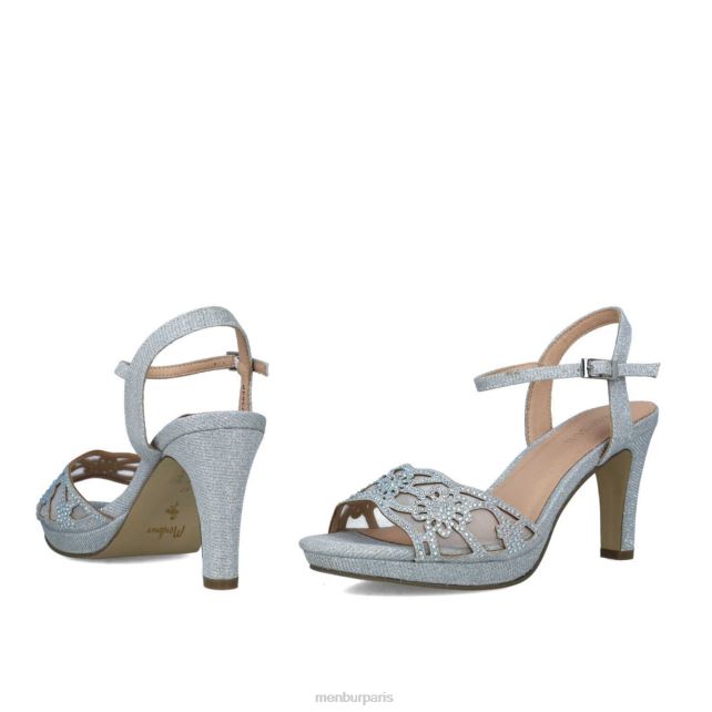 Menbur femmes apus DVZ8615 des sandales argent