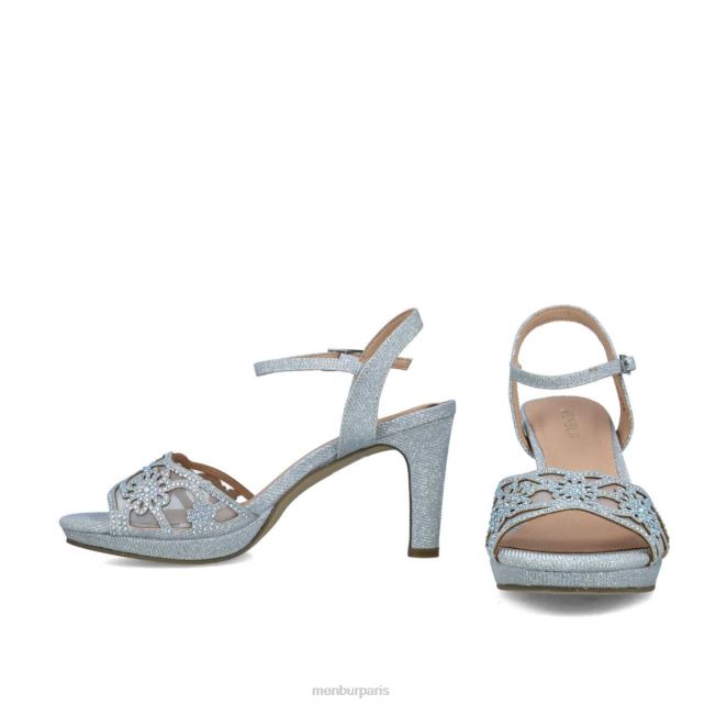 Menbur femmes apus DVZ8615 des sandales argent