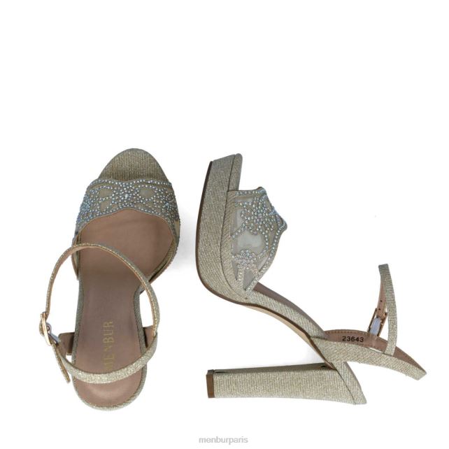 Menbur femmes apus DVZ8622 des sandales or