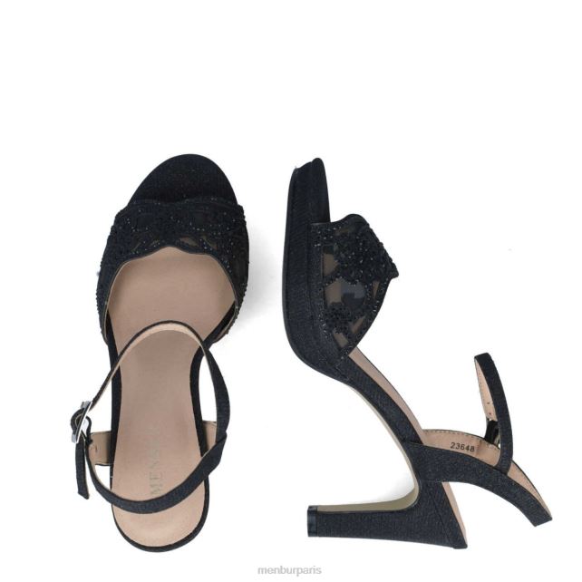 Menbur femmes apus DVZ862549 des sandales noir