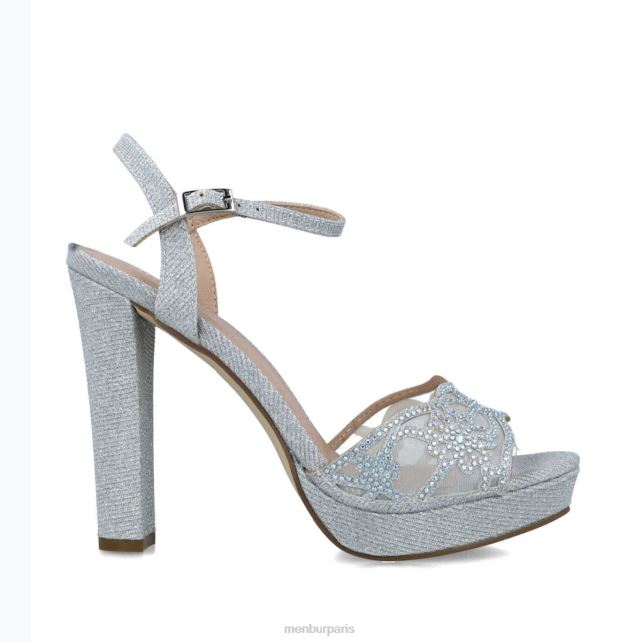 Menbur femmes apus DVZ862566 des sandales argent