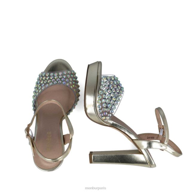 Menbur femmes ara DVZ8627 des sandales or
