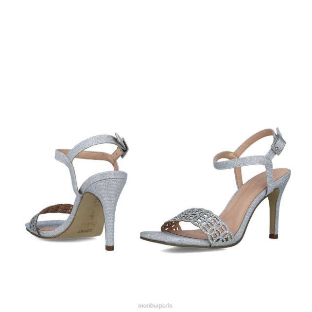 Menbur femmes aurige DVZ862689 des sandales argent