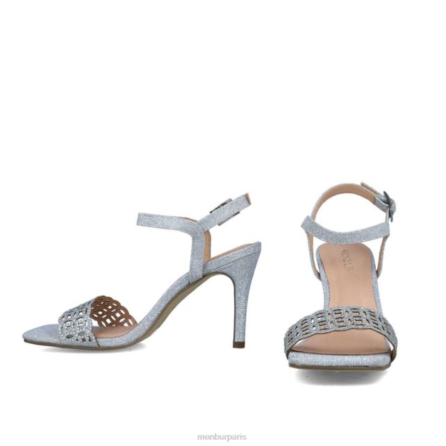 Menbur femmes aurige DVZ862689 des sandales argent