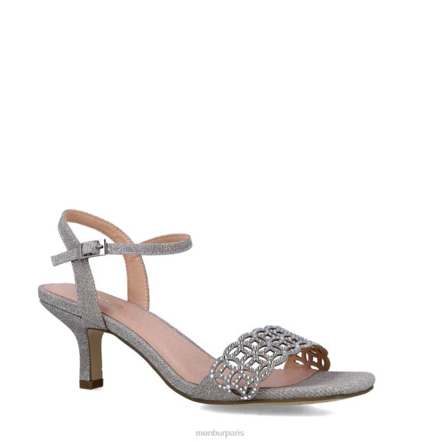 Menbur femmes aurige DVZ862838 des sandales argent