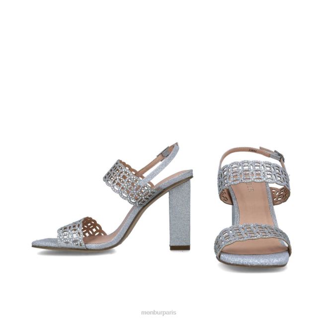Menbur femmes aurige DVZ862849 des sandales argent