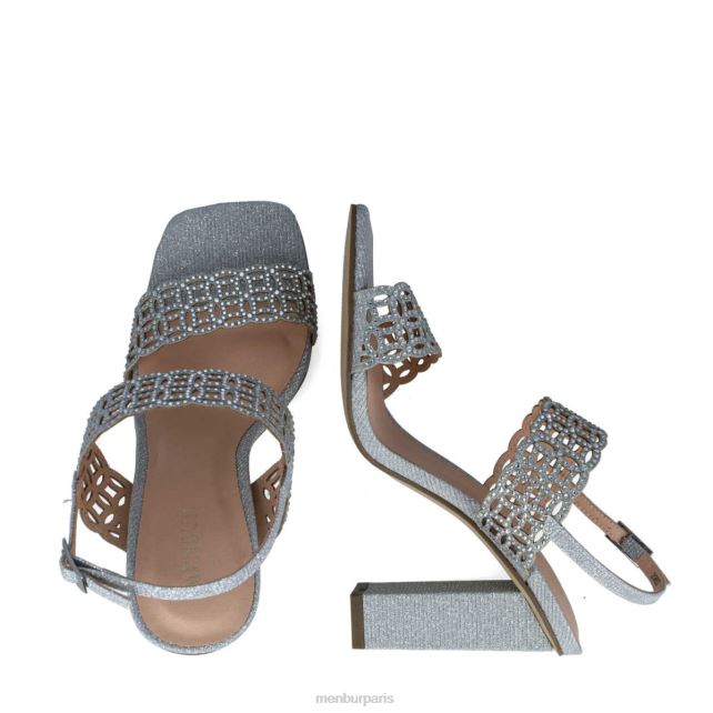 Menbur femmes aurige DVZ862849 des sandales argent