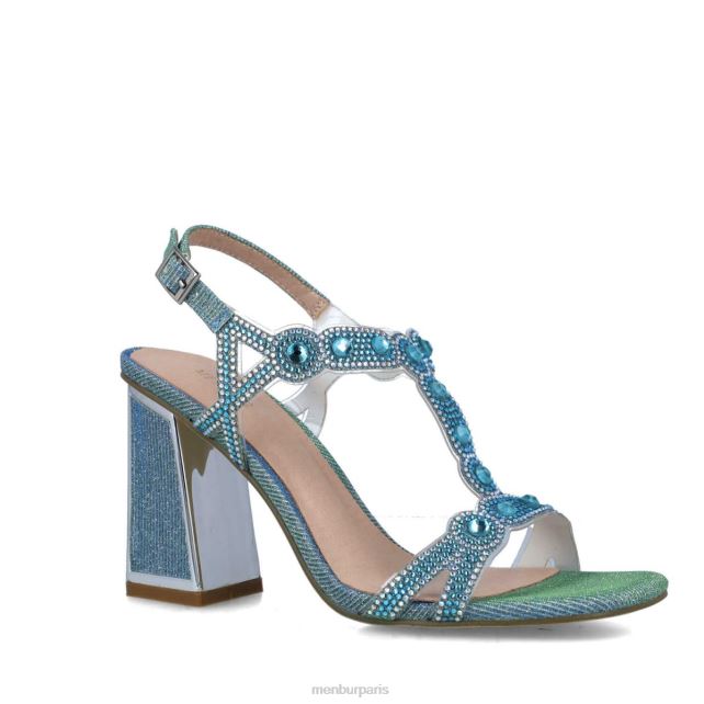 Menbur femmes camelopardalis DVZ862581 des sandales bleu moyen