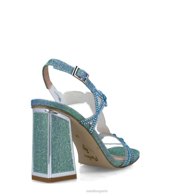 Menbur femmes camelopardalis DVZ862581 des sandales bleu moyen