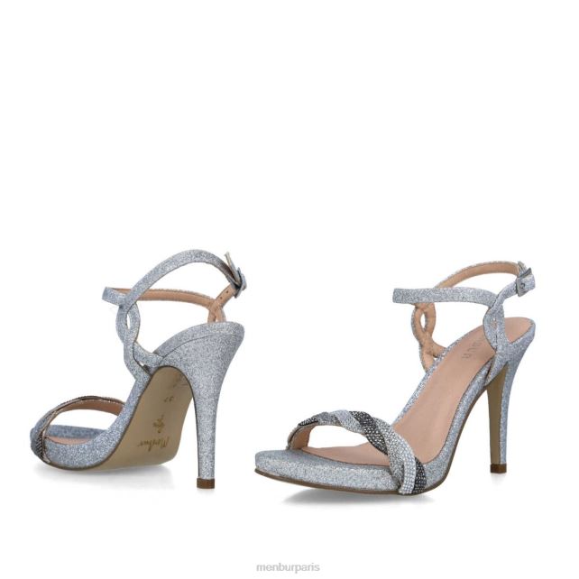 Menbur femmes capella DVZ862702 des sandales argent