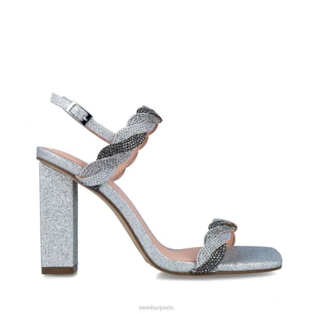 Menbur femmes capella DVZ862881 des sandales argent