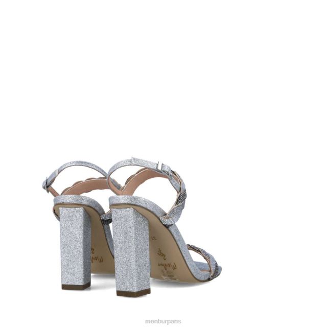 Menbur femmes capella DVZ862881 des sandales argent