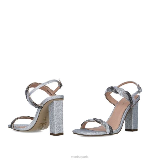 Menbur femmes capella DVZ862881 des sandales argent