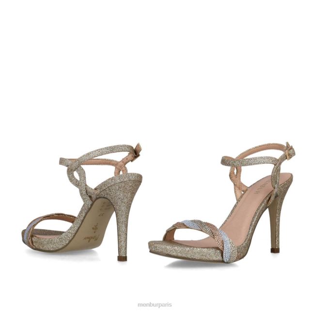 Menbur femmes capella DVZ8675 des sandales or