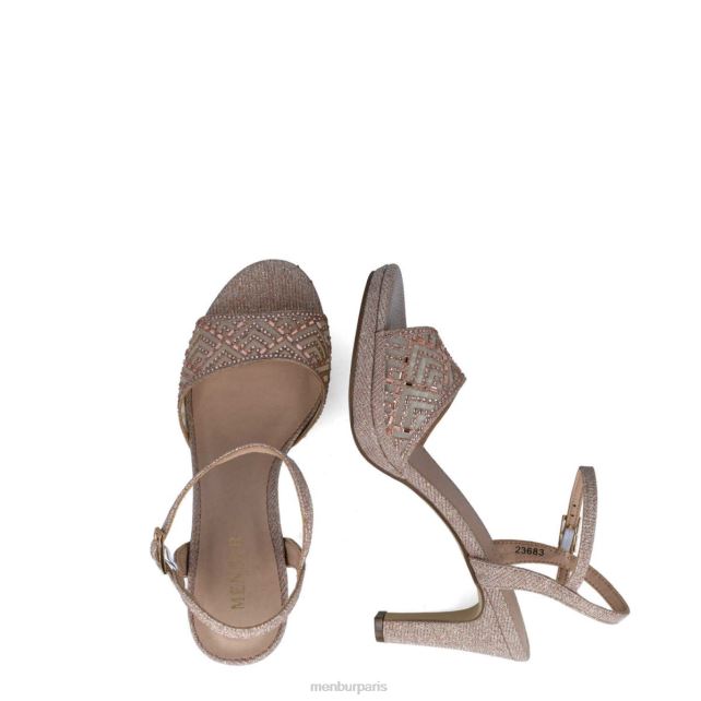 Menbur femmes cassiopée DVZ862538 des sandales maquillage rose