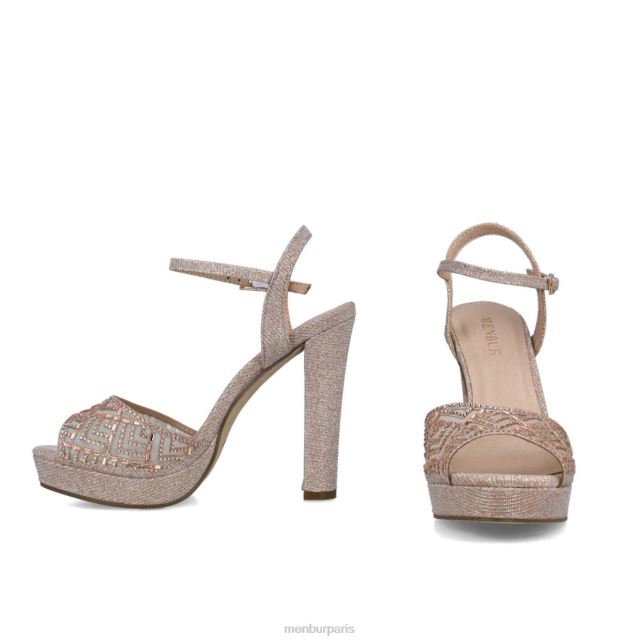 Menbur femmes cassiopée DVZ862843 des sandales maquillage rose