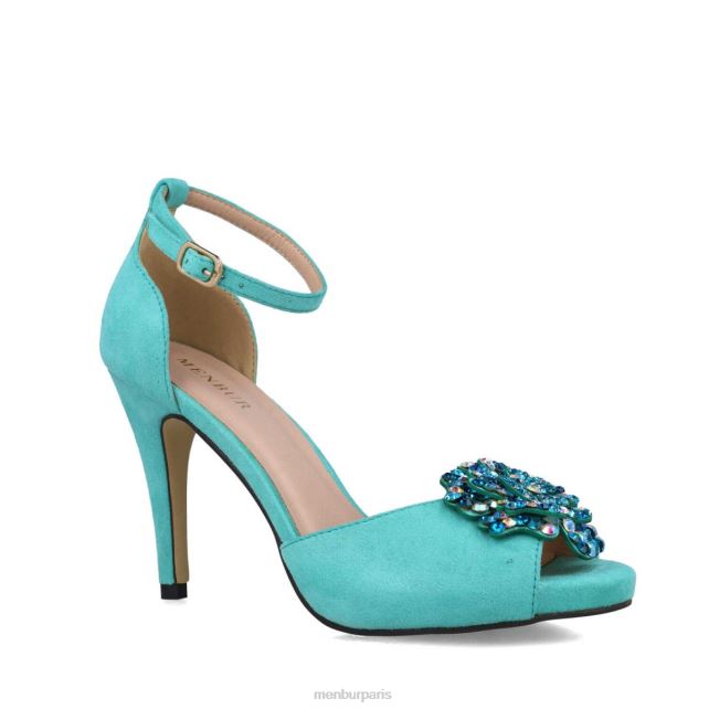 Menbur femmes chiots DVZ862774 des sandales bleu moyen