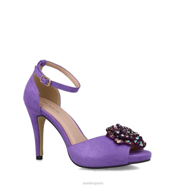 Menbur femmes chiots DVZ862775 des sandales violet
