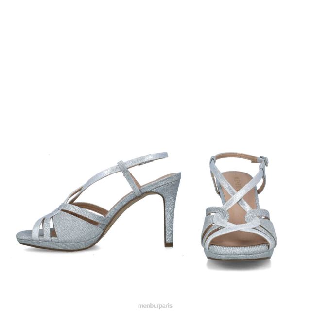 Menbur femmes coma Bérénice DVZ862846 des sandales argent