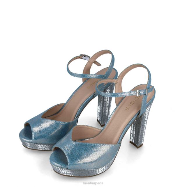 Menbur femmes couronne australe DVZ862576 des sandales bleu clair