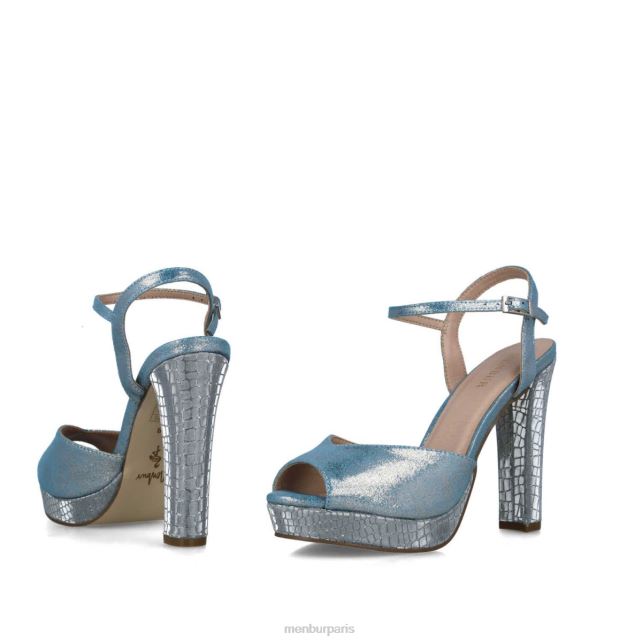 Menbur femmes couronne australe DVZ862576 des sandales bleu clair