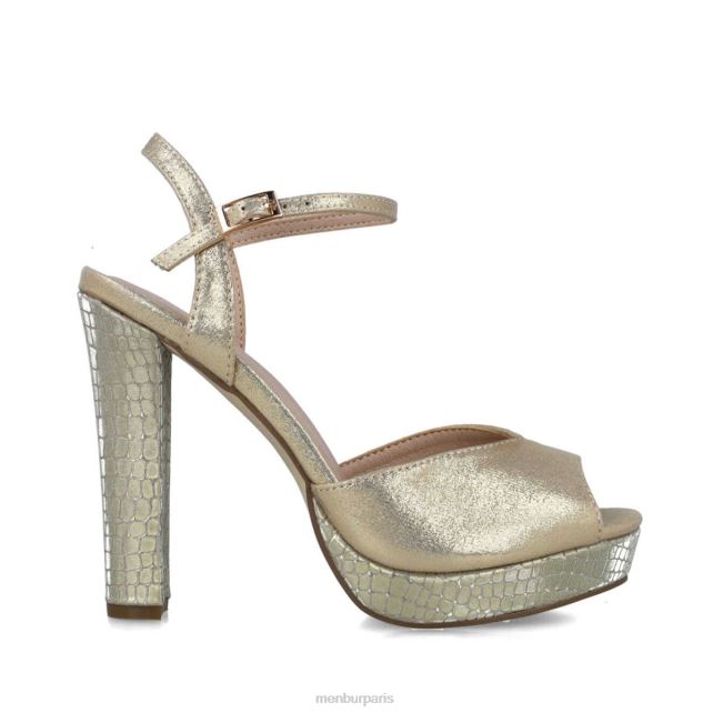 Menbur femmes couronne australe DVZ8626 des sandales or