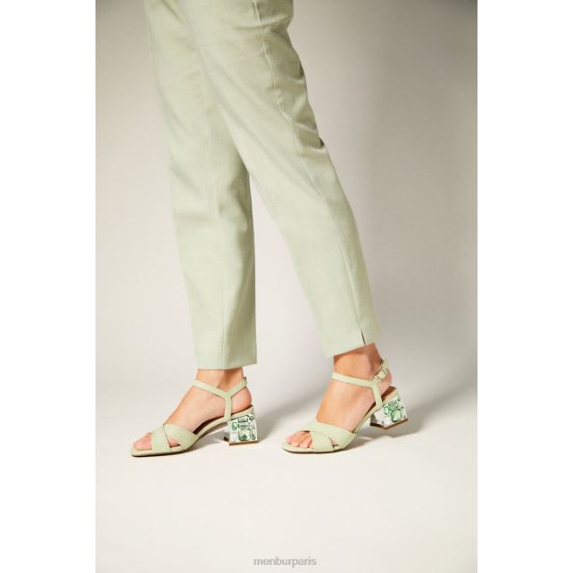 Menbur femmes couronne boréale DVZ862665 des sandales vert