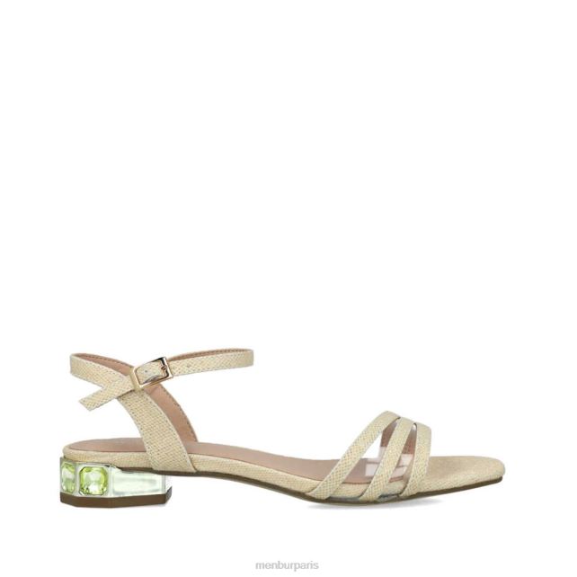 Menbur femmes couronne boréale DVZ8652 des sandales jaune