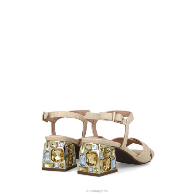 Menbur femmes couronne boréale DVZ8658 des sandales jaune