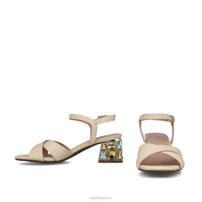 Menbur femmes couronne boréale DVZ8658 des sandales jaune