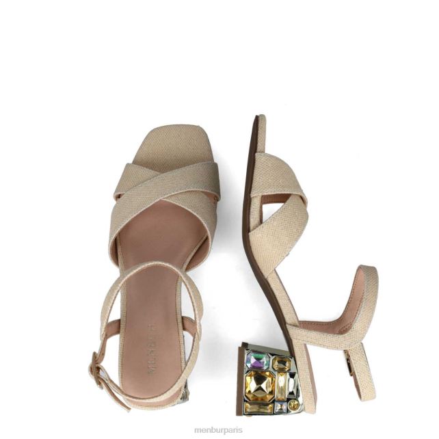 Menbur femmes couronne boréale DVZ8658 des sandales jaune