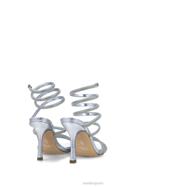 Menbur femmes lépus DVZ862554 des sandales argent