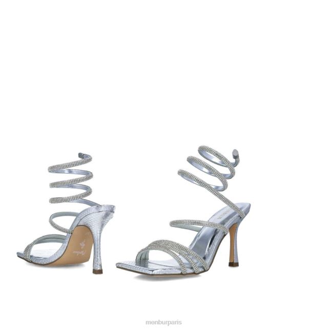 Menbur femmes lépus DVZ862554 des sandales argent