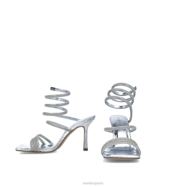 Menbur femmes lépus DVZ862554 des sandales argent