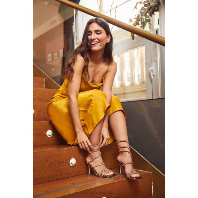 Menbur femmes lépus DVZ862555 des sandales bronze