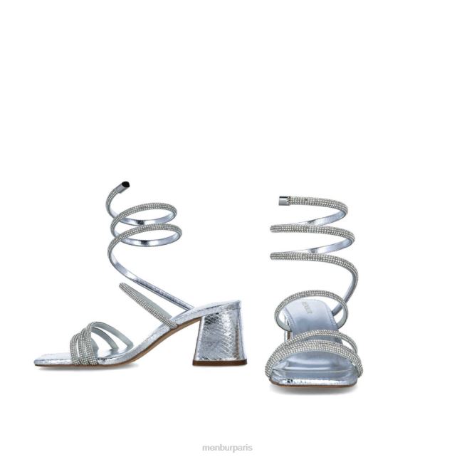 Menbur femmes lépus DVZ862560 des sandales argent